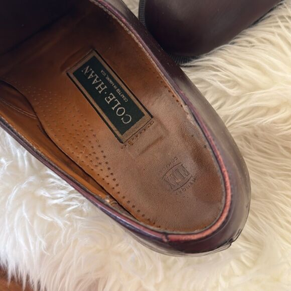 Cole Haan Men's Brown Leather Shoes - Picture 2 of 4